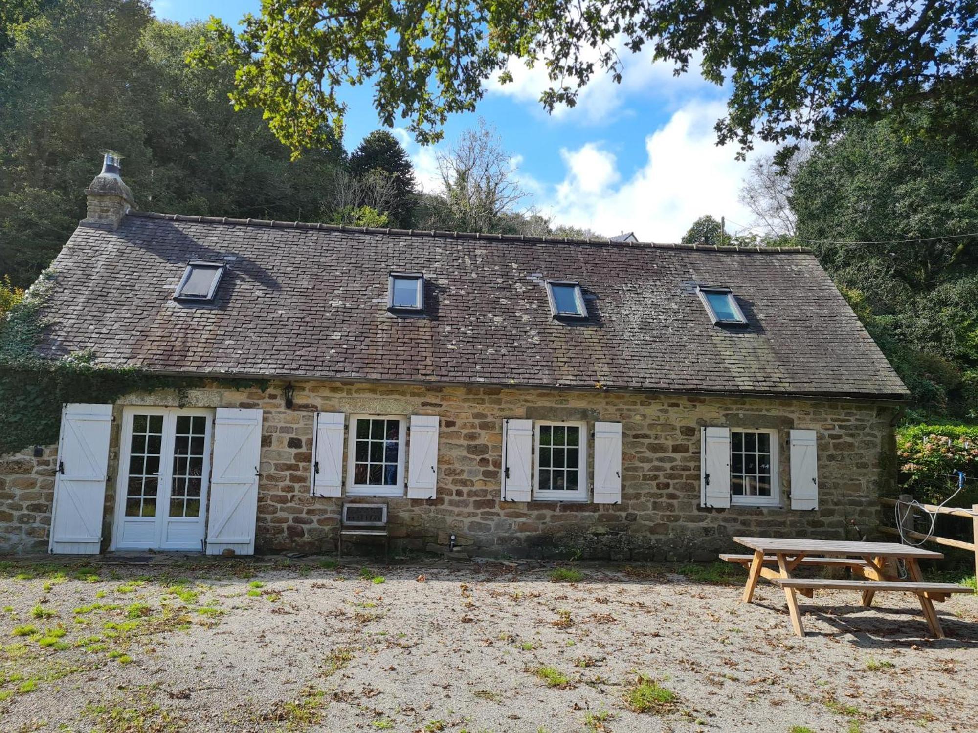 Moulin De Bonnescat Villa Plogonnec Eksteriør billede